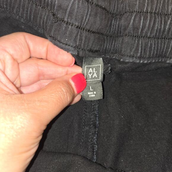 Alya black Joggers sz L - Picture 3 of 5